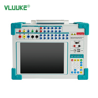 VLUUKE VK802 Three Phase Relay Protection Tester High Accuracy 0.2 IP67 Protection Aluminum Alloy Industrial Control Instrument