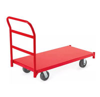 Carretilla Plegable Industrial Longyida de Cuatro Ruedas con Plataforma de Acero Reforzado OEM