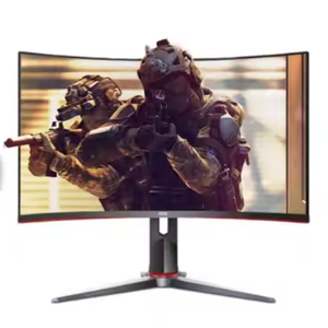 شاشة منحنية للألعاب AOC 27 بوصة HZ C27G2X استجابة 1MS منحنية 1500R شاشة عرض رفع سطح المكتب LCD سريعة - Product Image 1