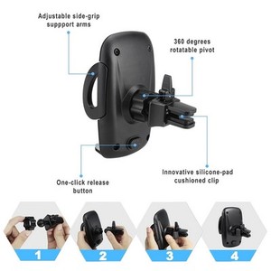 ที่วางโทรศัพท์มือถือในรถยนต์แบบติดช่องแอร์ ลดราคาพิเศษ - Product Image 4