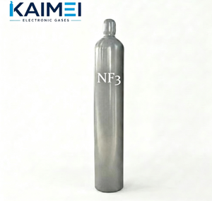 <span class=keywords><strong>Gas</strong></span> Industriale NF3 Grado Semiconduttore 99,9995% 5.5N, Bombola 40L/50L 110Bar con Valvola CGA330, Certificato DOT ISO9809 Kaimei KM-NF3 - Product Image 1