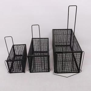 Riutilizzabile metallo Mouse trappole in rete metallica gabbia per ratti e topi che catturano la progettazione di controllo dei parassiti per allevamento prato e uso leggero - Product Image 6
