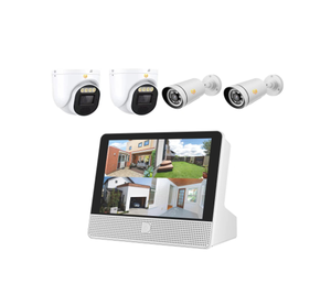 CCTV Camera Kit 4 kênh full HD ngoài trời không thấm nước Máy ảnh POE NVR Kit Set cho an ninh nhà MẠCH KÍN hệ thống truyền hình - Product Image 2