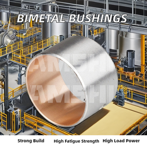 แขนเพลาลูกเบี้ยวปลอกหมุดลูกสูบ bimetallic แขนโยกก้านเชื่อมต่อแบริ่ง - Product Image 2