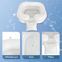 Baignoire de douche gonflable de luxe pour adultes, en PVC 0,3 mm, capacité 10L, pour usage extérieur, couleur et taille personnalisables