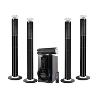 LIFE 'S GOOD HT-505TH Nuevo Sistema de Cine en Casa con Barra de Sonido 5.1, Altavoz Inalámbrico, Altavoces Integrados, Bocinas Amplificadas Con