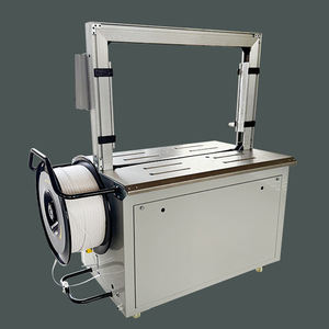 Machine <span class=keywords><strong>d</strong></span>'emballage industrielle électrique automatique pour la cerclage <span class=keywords><strong>de</strong></span> palettes et <span class=keywords><strong>de</strong></span> cartons avec bande PP - Product Image 4