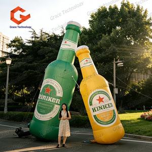 Botella de <span class=keywords><strong>Cerveza</strong></span> Inflable Gigante con Logotipo Personalizado para Publicidad Exterior - Product Image 2