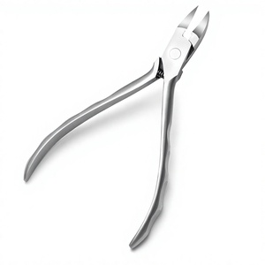 Professional Stainless Steel Nail Clipper Wide Jaw Opening Thick Nails Adult Use Flat Blade Sharp Tip Simple Style MORGANS - Product Image 4