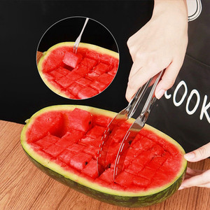 Coupe-pastèque en acier inoxydable, coupe-fruits domestique, trancheuse, éplucheur, couteau à fruits tranchant - Product Image 4