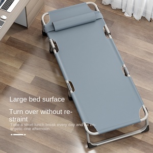 <span class=keywords><strong>Lit</strong></span> pliant Jerilo-A en acier léger <span class=keywords><strong>de</strong></span> luxe, pliable et portable pour le bureau, le camping, le salon - gain <span class=keywords><strong>de</strong></span> place, multi-usages - Product Image 2