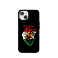Funda de Teléfono con Mapa de la Bandera de Palestina Impresa en TPU para iPhone 11 12 13 14 15 16 17 Plus Pro Max