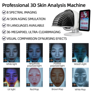 Máquina Profesional de Análisis de Piel 3D con Captura Panorámica de 270 Grados, 29 Funciones de Detección, Simulación de Envejecimiento con IA para Salón - Product Image 2