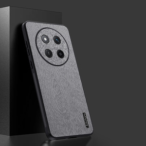 Fundas de Teléfono Móvil QY de Lujo Retro con Diseño de Corteza de Árbol en Cuero y TPU para Honor Magic <span class=keywords><strong>9</strong></span>/8/7/6/5/4/3 <span class=keywords><strong>Pro</strong></span> y Magic 8/7/6/5/4/3 con Protección de Lente - Product Image 1
