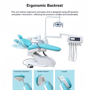 เครื่องมือรักษาทางทันตกรรมแบบครบวงจร All-in-One พร้อมโต๊ะทำฟันที่สะดวกสบาย รุ่นใหม่สำหรับทันตแพทย์มืออาชีพ เก้าอี้ทันตกรรม C30 Fu - Product Image 5