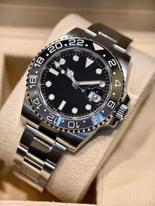 Orologi di Lusso Personalizzati all'Ingrosso, Orologi Meccanici Automatici DD3285 con Zaffiro e Acciaio 904L, Doppio Fuso Orario e Corona - Product Image 3