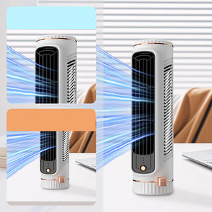 Tragbarer batterie betriebener schaufel loser Turm ventilator Desktop-Lüfter im Klimaanlagen stil mit Tastens teuerung für den Außenbereich von Wohnmobilen - Product Image 6