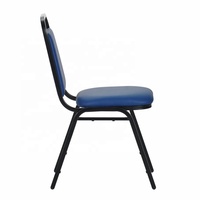 Chaise de salle à manger pliable empilable en métal moderne, durable, pour usage commercial, idéale pour hôtels, mariages, salons et entrées.