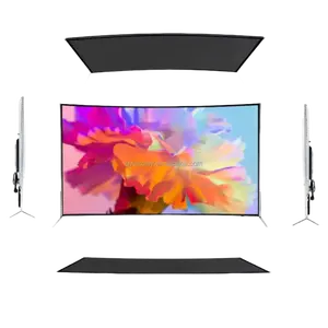 TV pintar 65 inci, televisi pintar layar besar 4K Ultra HD LED tahan ledakan TV 65 inci