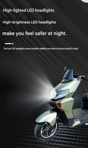 Venta al por Mayor B2B de Motocicletas y Bicicletas Eléctricas Todoterreno, 72V, 60 km de Autonomía con una Sola Carga, Scooter Eléctrico Versión Adulto - Product Image 6
