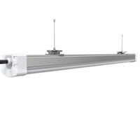 Lumière LED Tri-Proof industrielle 4ft 2ft 18W 36W Télécommande Gradation Haute Protection Entrepôt Extérieur