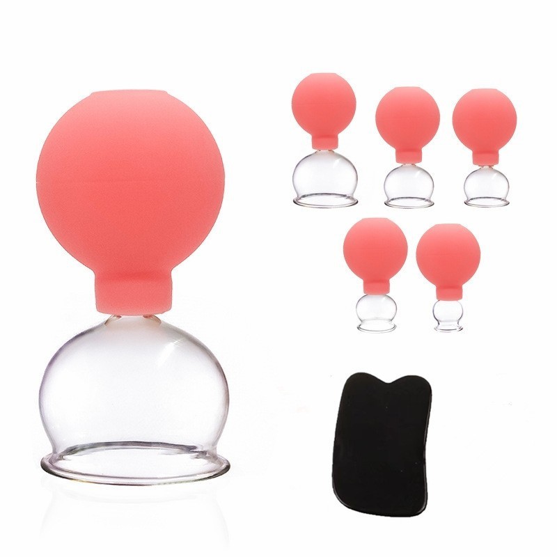 Pink five-piece simple set + scraping board