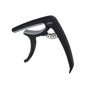Capo de Guitarra de Aluminio Ajustable con Resorte, Tri-Action y Ajuste de Tensión Micrométrico para Violín y Ukelele - Product Image 1