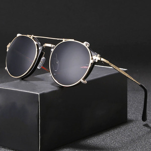 LMA KD1813 Gafas de Sol Redondas Personalizadas para Mujer, Negras, Retro, Metálicas, de Lujo, con Protección UV400, de Alta Calidad, para Hombre, 2024 - Product Image 2