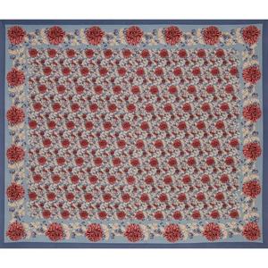 Fabricant indien, draps plats en coton imprimé de haute qualité sur mesure, 2 taies d'oreiller incluses, 300 fils, qualité écologique - Product Image 2