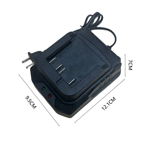ใช้งานร่วมกับเครื่องชาร์จแบตเตอรี่เครื่องมือไฟฟ้า Donk 21V 1.2A 2A เครื่องชาร์จแบตเตอรี่ Li-ion ชาร์จเร็วพร้อมไฟ LED แสดงสถานะ - Product Image 3