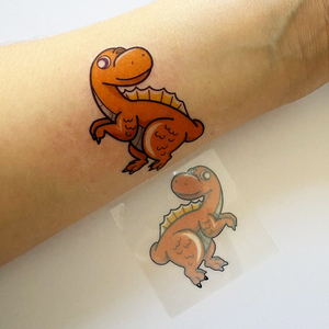 Tatuaggio temporaneo senza acqua con stampa di plastica personalizzata senza adesivo per il trasferimento dell'acqua - Product Image 1