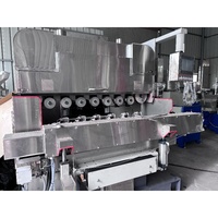 Nouvelle machine automatique de polissage de manche de couteau de cuisine en acier inoxydable à haute efficacité, roulement 380V/50HZ 0.5MPa 2KW puissance eau