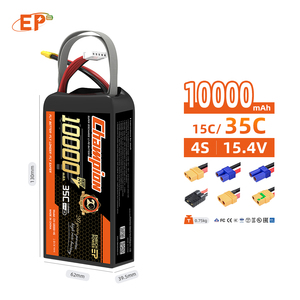EP trường hợp khó khăn 130C 100c 4S 6S 10000mAh Li-ion pin LiPo pin 3.7V cho RC Đồ chơi xe tự làm Kit fvp Drone hiển thị phụ kiện - Product Image 3