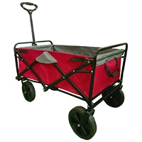 Wagon de voiture utilitaire pliable en aluminium réglable robuste plate-forme de chariot de Camping en plein air pour pique-niques de plage traction pliable
