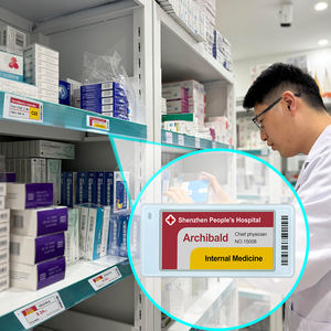 ป้ายชื่ออิเล็กทรอนิกส์แบบไร้สาย อัปเดตได้ สำหรับพนักงานโรงพยาบาลและแพทย์, ป้ายยาแบบมืออาชีพและไดนามิก ผลิตด้วยเทคโนโลยี E-Ink - Product Image 1