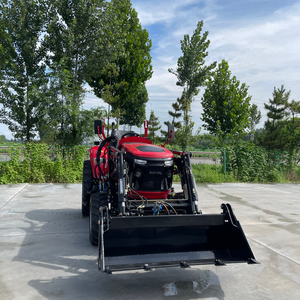 Tracteur 4x4 certifié COC de 50 CV avec cabine ROPS |   Tracteur agricole compatible avec chargeur frontal Euro 5 - Product Image 3