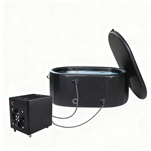 1/2hp Ozone Ice Bath <b>Recovery</b> <b>Pod</b> Wi-Fi Control Cold Plunge Pool Water Chiller Filter Cooling Capability Pump - Product Image 1