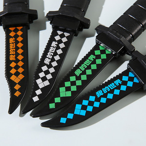 Couteau télescopique PUBG en PVC, jouet pour adolescents de 7 à 14 ans, unisexe, accessoire pour vendeur de rue - Product Image 3