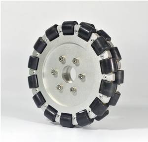 Capacidade de Carga 40kg Roda <span class=keywords><strong>Omni</strong></span> Dupla de Alumínio 152mm Básica 14085 - Product Image 1