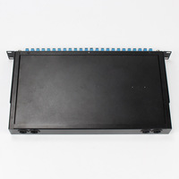 Terminal Serat Optik ODF Luar Ruangan FTTX FTTH Distribusi 24 Core 1u 24 Port Patch Panel