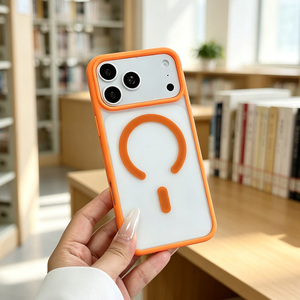JOYPORODO B202 Cover per iPhone 18 17 16 15 Pro Max in Acrilico Trasparente, Antiurto e Magnetica, Prezzo Conveniente - Product Image 1