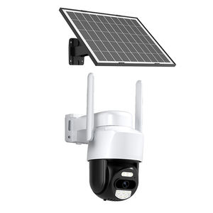 Caméra de sécurité AI sans fil <span class=keywords><strong>4G</strong></span>, caméra PTZ solaire extérieure, 1080P, audio bidirectionnel, détection de mouvement - Product Image 1