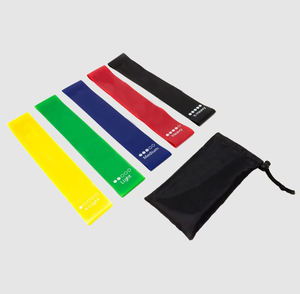 Juego de bandas de resistencia para Yoga de 5 piezas de alta calidad, bandas de goma sin látex para Fitness, bolsas de habilitación para culturismo elástico - Product Image 2