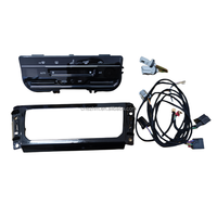Panneau de commande de climatisation tactile, interrupteur de commande de climatisation LCD 17G907044AR/AN avec cadre pour MQB New Tiguanmk2