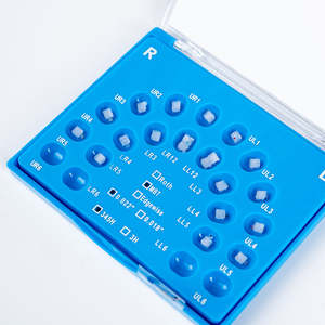 Parentesi dentarie ortodontiche in ceramica autoligante <span class=keywords><strong>Roth</strong></span> MBT <span class=keywords><strong>022</strong></span> "tutore in ceramica per denti 20 pz/scatola - Product Image 5