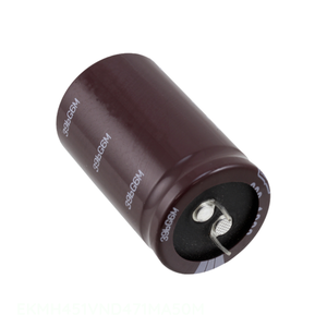ตัวแทนจำหน่ายอย่างเป็นทางการ ตัวเก็บประจุแบบ Through Hole 470 uF EKMH451VND471MA50M CAP ALUM 470UF 20% 450V SNAP TH - Product Image 1