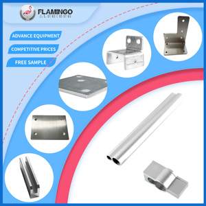 Parti di fabbricazione in alluminio curvo tubo di alluminio profilo sottile in alluminio 6061 profilo di estrusione in 6063 alluminio - Product Image 2