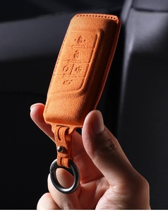 Phong Cách Mới Da Lộn Xe Trường Hợp Chìa Khóa Và Tự Động Chống-Lông Vỏ Chìa Khóa Và Thời Trang Xe Da Lộn Da Bìa Chìa Khóa - Product Image 3