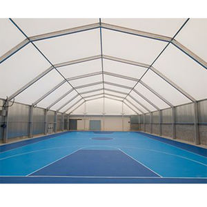 Tente de stockage d'entrepôt à structure en acier avec membrane anti-UV de haute qualité pour usines et logistique, en vente - Product Image 3