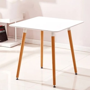 新生产斯堪的纳维亚北欧实木中密度纤维板餐桌书桌简单家居家具套装 - Product Image 3